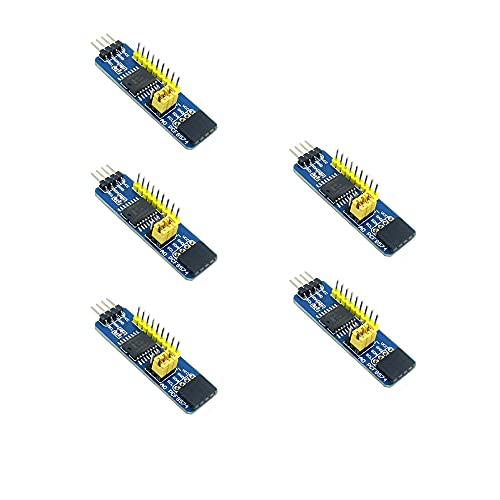 Treedix 5 pezzi modulo di espansione I/O, modulo di espansione I/O I2C compatibile con AVR STM8 C8051F Arduino