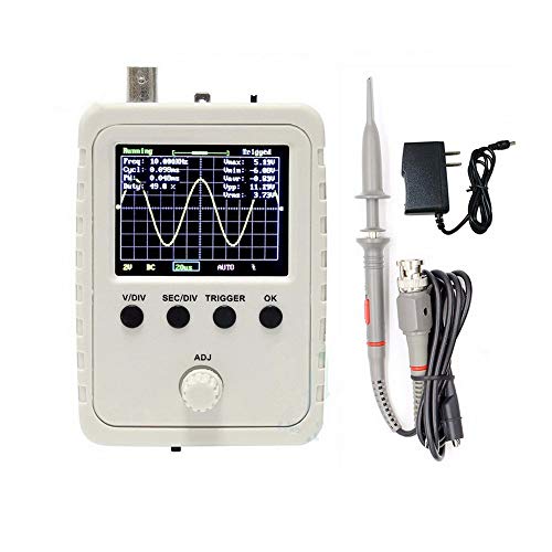 Kit d'oscilloscope numérique Treedix DSO150, kit pédagogique électronique à monter soi-même avec alimentation standard américaine et sonde BNC