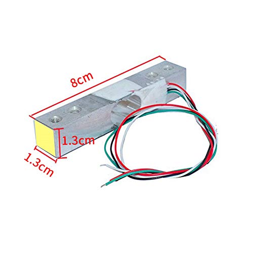 Treedix Digitale Weegcel Gewichtssensor 1kg/5kg/10kg/20kg Draagbare Elektronische Keukenweegschaal + HX711 Weegsensor AD-module