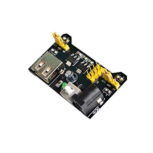 Treedix Starter-Kit inklusive 3,3/5V Netzteilmodul, Jumper-Kabeln, MB-102 Breadboard, Präzisionspotentiometer und Widerständen, kompatibel mit Arduino und Raspberry Pi