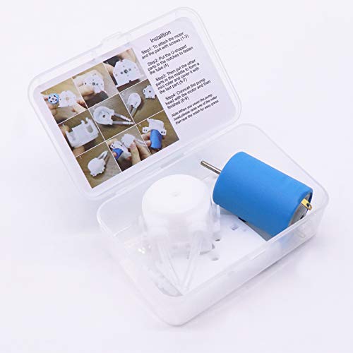Tête de pompe péristaltique doseuse Treedix DC 12V-24V avec raccord de tuyau, compatible avec Arduino, aquarium, laboratoire et analyse