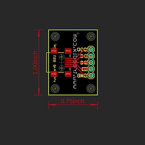 Treedix Carte d'extension USB Type-C, Type-A, Micro USB et Mini USB, convertisseur PCB avec connecteur femelle série Basic