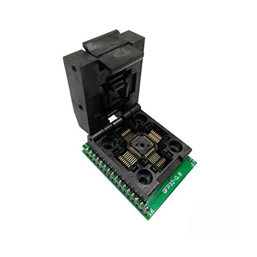 Treedix プログラマ アダプタ ソケット コンバータ モジュール TQFP32/LQFP32/QFP32 から DIP32 へ AVR シリーズと互換性あり