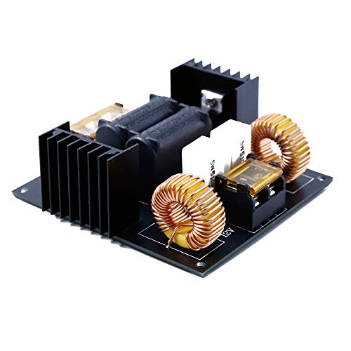 Treedix Inductieverwarmingsmodule Warmtegeneratie High-Power Hoogspanningsgenerator Aansturingsbord DC12V 20A ZVS zonder aftakking