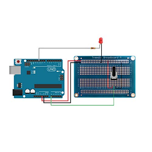 Treedix Placa de pruebas soldable PCB Prototipo Shield de doble cara con orificios estañados y chapados en oro