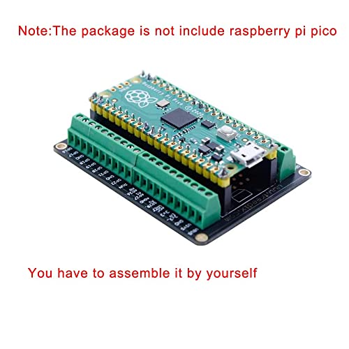 Treedix Raspberry PI PICO ブレークアウトボードと互換性のあるフレキシブル PCB シールドボード (ピンヘッダー付き)