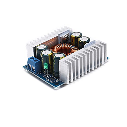 Treedix Módulo de potencia DC-DC Buck de alta potencia 12A ajustable, 95% de eficiencia para vehículos