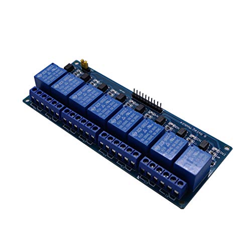 Module de relais Treedix 5V 2, 4, 8 canaux avec isolation par optocoupleur, carte de contrôle de relais compatible avec Arduino UNO R3, Raspberry Pi, DSP, AVR, PIC, ARM
