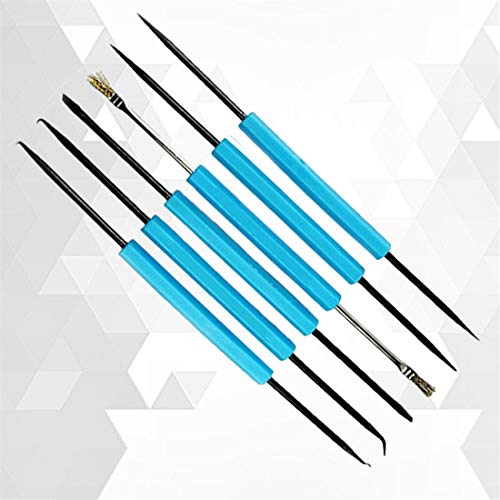 Treedix Kit de 6 herramientas de ayuda para soldadura de doble cara, compatible con soldadura Arduino