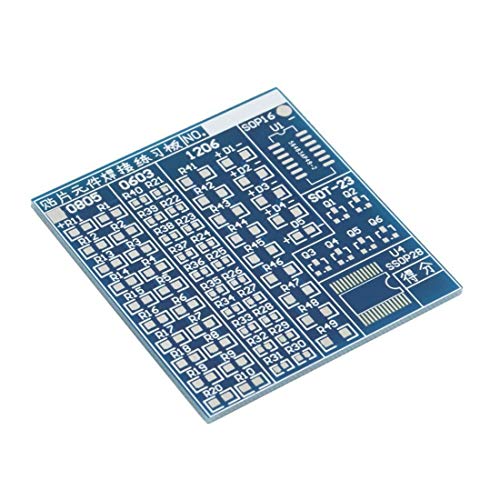 Blue Durable SMT Component Welding Practice PCB Board Soldering DIY Kits