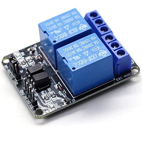 Module de relais Treedix 5V 2, 4, 8 canaux avec isolation par optocoupleur, carte de contrôle de relais compatible avec Arduino UNO R3, Raspberry Pi, DSP, AVR, PIC, ARM