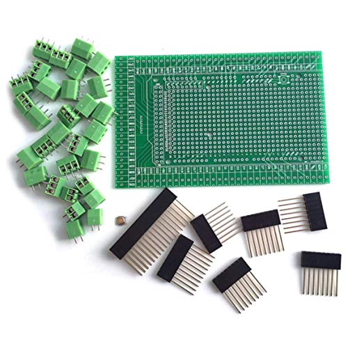 Treedix プロトタイプ ネジ/端子台シールド ボード (Arduino MEGA 2560 R3 シールド ボードと互換性あり)