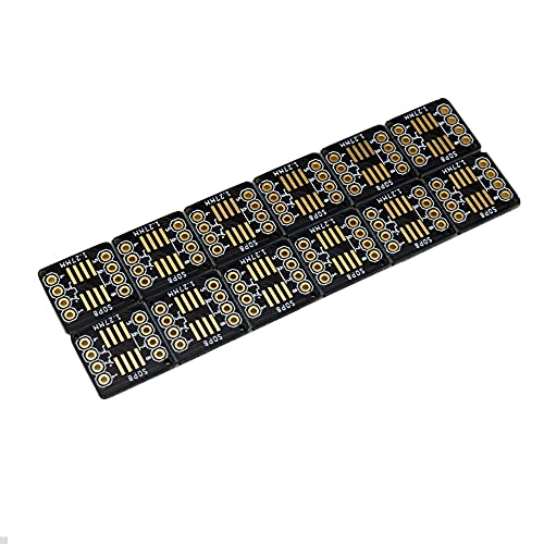 Treedix Adaptateur PCB SSOP 0,65 mm / SOP 1,27 mm vers DIP, carte de prototypage, convertisseur SMD vers DIP, carte d'extension