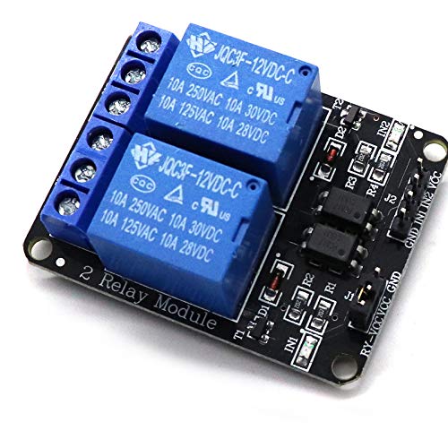 Module de relais Treedix 5V 2, 4, 8 canaux avec isolation par optocoupleur, carte de contrôle de relais compatible avec Arduino UNO R3, Raspberry Pi, DSP, AVR, PIC, ARM