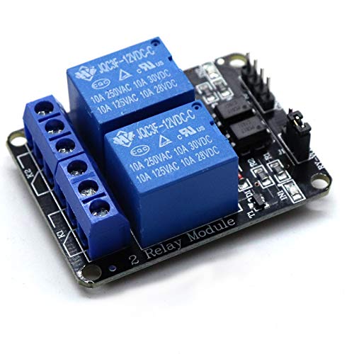 Module de relais Treedix 5V 2, 4, 8 canaux avec isolation par optocoupleur, carte de contrôle de relais compatible avec Arduino UNO R3, Raspberry Pi, DSP, AVR, PIC, ARM