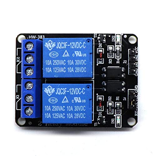 Module de relais Treedix 5V 2, 4, 8 canaux avec isolation par optocoupleur, carte de contrôle de relais compatible avec Arduino UNO R3, Raspberry Pi, DSP, AVR, PIC, ARM