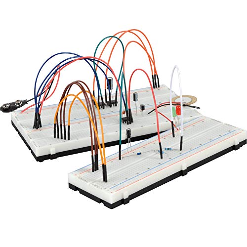 Treedix Soldeerloze Breadboard Prototype Board Kit Compatibel met Arduino Beginner Arduino Starter Shield voor Prototyping en Testen