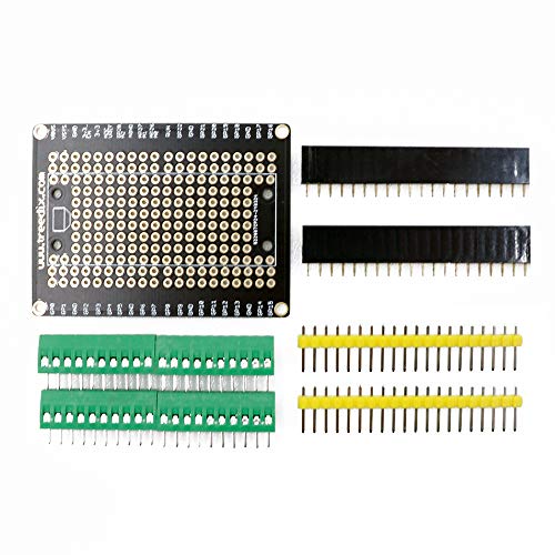 Treedix Raspberry PI PICO ブレークアウトボードと互換性のあるフレキシブル PCB シールドボード (ピンヘッダー付き)