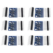 Treedix 6-teiliges MPU-6050 Modul 3-Achsen-Gyroskop 3-Achsen-Beschleunigungssensor kompatibel mit Arduino Raspberry Pi