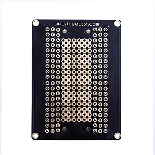 Treedix Raspberry PI PICO ブレークアウトボードと互換性のあるフレキシブル PCB シールドボード (ピンヘッダー付き)