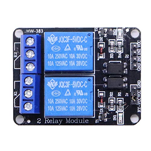 Module de relais Treedix 5V 2, 4, 8 canaux avec isolation par optocoupleur, carte de contrôle de relais compatible avec Arduino UNO R3, Raspberry Pi, DSP, AVR, PIC, ARM