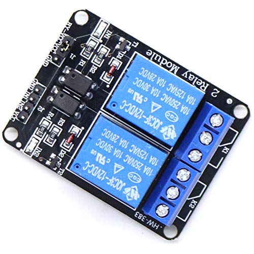 Module de relais Treedix 5V 2, 4, 8 canaux avec isolation par optocoupleur, carte de contrôle de relais compatible avec Arduino UNO R3, Raspberry Pi, DSP, AVR, PIC, ARM