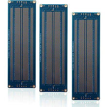 Treedix Placa de pruebas soldable PCB Prototipo Shield de doble cara con orificios estañados y chapados en oro